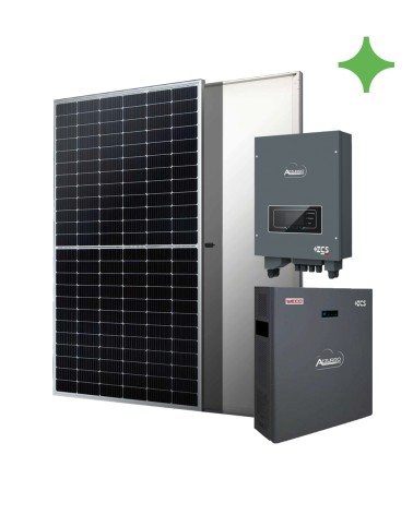 Kit Fotovoltaico 3 kW con accumulo da 5kWh